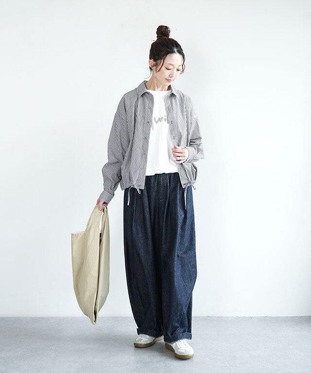 身長:164cm / カラー: 989 クロストライプ / サイズ:2