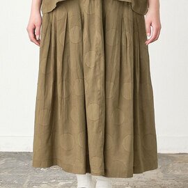 palais|フレアスカート コットンボイルドットジャガード B1051