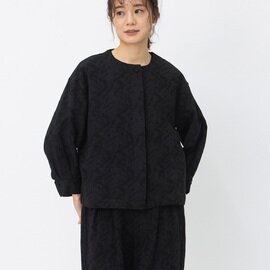 TUTIE.|コットンリネンジャカードジャケット カーディガン アウター PRE SALE