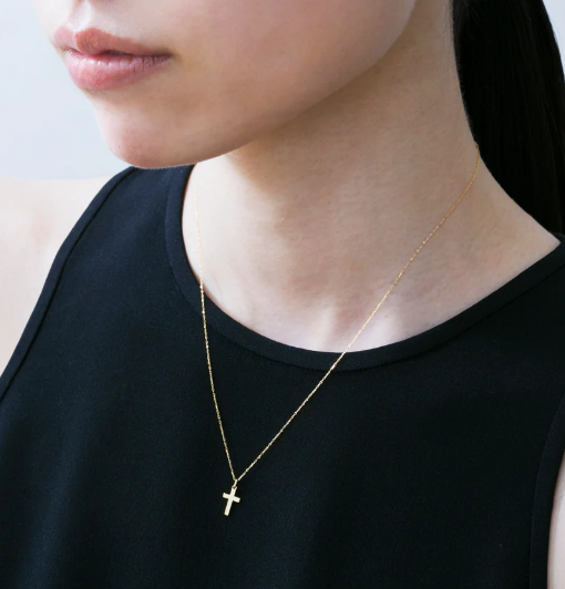 les bon bon|cross necklace クロス ネックレス 10金 - H.O.V les bon bon|cross necklace クロス ネックレス 10金 - H.O.V