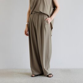 CHIGNON|クール カットソー ワイド パンツ 3862-382gl