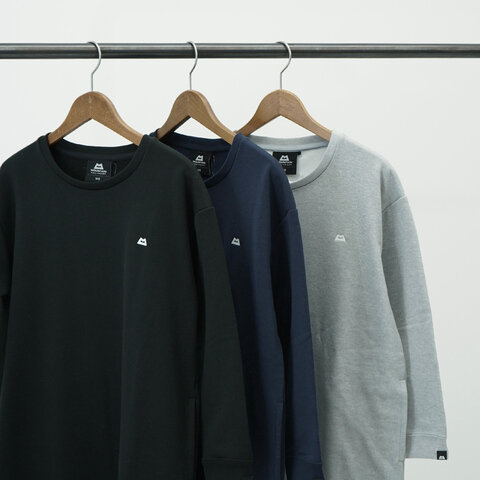 MOUNTAIN EQUIPMENT|クルーネックスウェットワンピース QD SWEAT ONE PIECE チュニック 424711 マウンテンイクイップメント