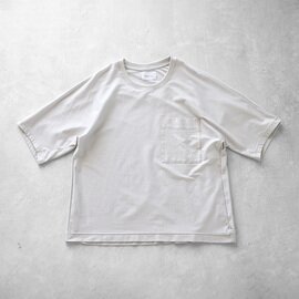 HUIS｜in house SUVIN COTTON シームレスビッグTシャツ【ユニセックス】