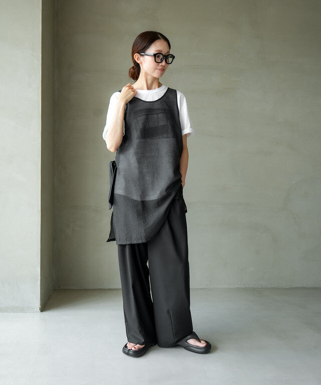 身長:164cm / カラー:99 black / サイズ:f