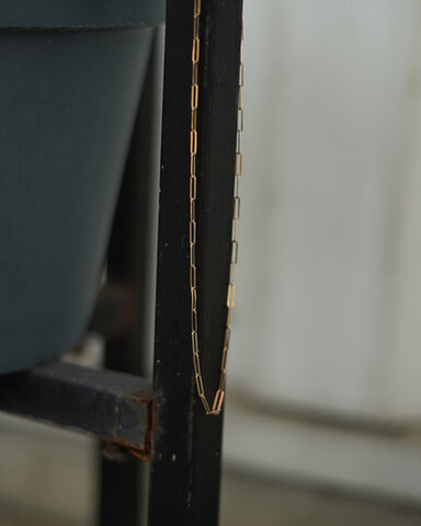 Garden of Eden|9K PCチェーンネックレス アクセサリー ユニセックス メンズ 9K PC chain necklace 25SS059 ガーデンオブエデン