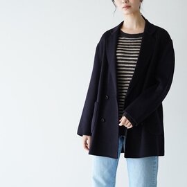 ORCIVAL｜リバー ダブルブレスト ミドル コート REVER DOUBLE-BREASTED MIDDLE COAT OR-A0240WFB オーシバル オーチバル
