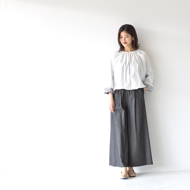 モデル: 157cm /47kg
size:1(S)