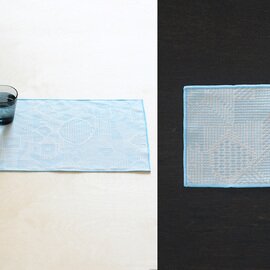 十布｜刺子織のランチマット＋コースターセット