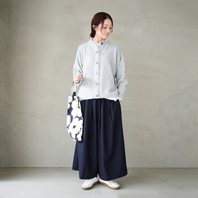 身長:164cm / カラー:408 ネイビー / サイズ:2(FREE)