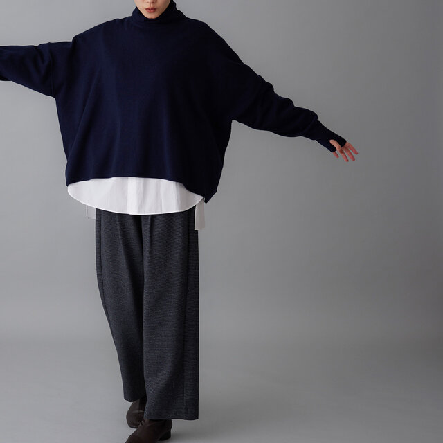 model:168cm color:グレーチドリ