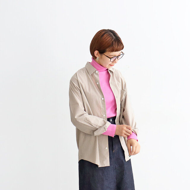 羽織としも使いやすいゆったりとしたサイズ感です