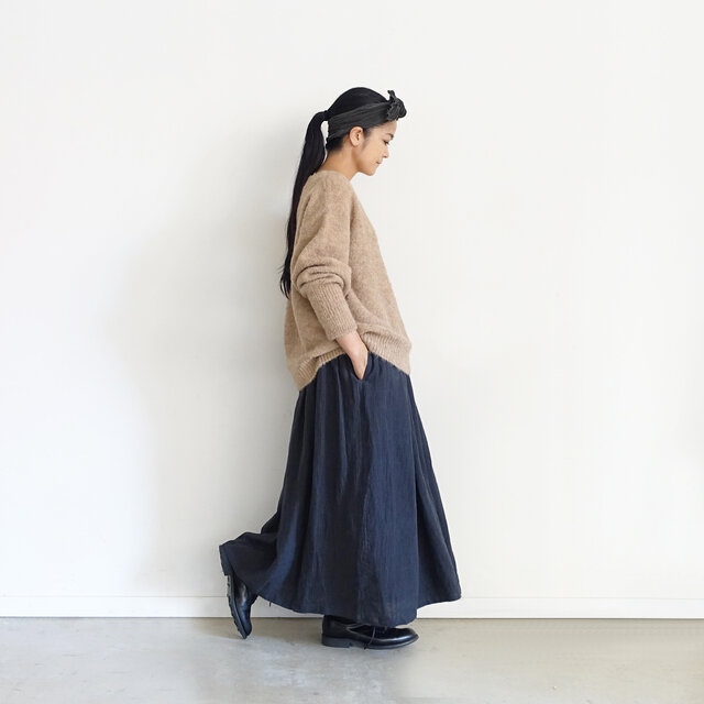Model 158cm、Black × Charcoal 着用