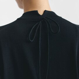HAU｜ニットトップス ”back ribbon” [オケージョン/フォーマル]