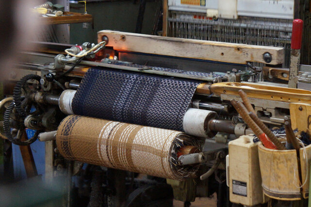 昭和初期～中期の織機　「変わり織り」を織る