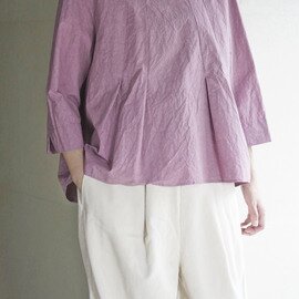 ROBE de PEAU|TUCKED BLOUSE