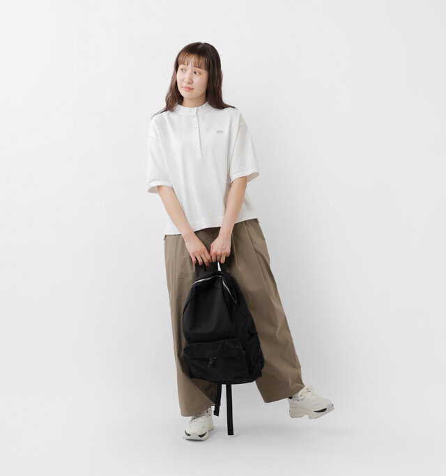 model mayuko：168cm / 55kg 
color : white / size : 38