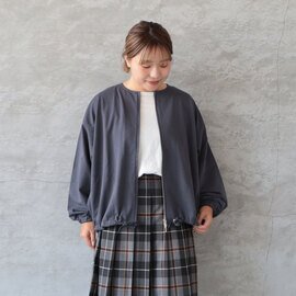 sabbatum|裏毛カジュアルブルゾン