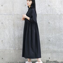 Mochi｜【再入荷】shirt dress (black/・2)