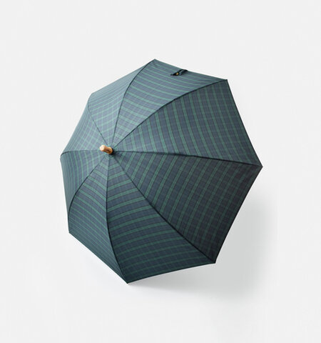 Traditional Weatherwear｜ミニバンブーハンドル晴雨兼用長傘“UMBRELLA BAMBOO MINI” a221slggo0260br-px-rf  レイングッズ 日傘 雨傘  