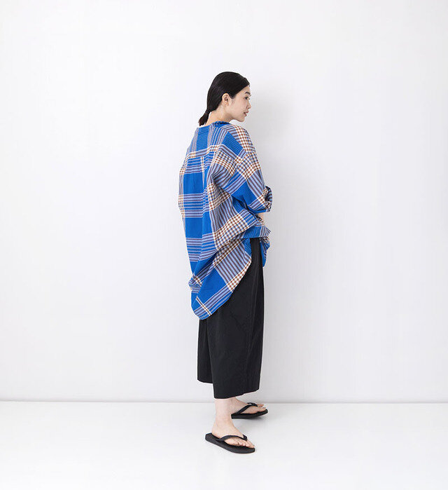 color : CHECK.B , model : 162cm