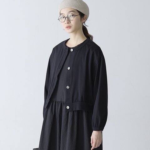 Cion|コットン天竺ショートカーディガン・19-25112