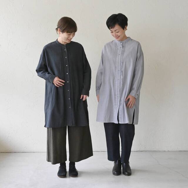 左:モデル160cm 右:モデル160cm