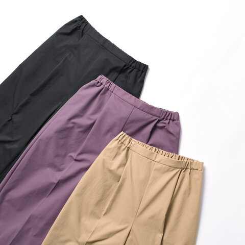 MARECHAL TERRE|ワイド スリットパンツ Wide Slit Pants ワンタック イージーパンツ ボトムス ZMT201PT303 マルシャル テル