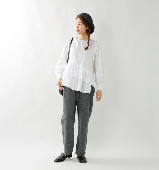 model mizuki:168cm / 50kg
color : white / size : 38