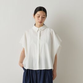 MidiUmi|french slv wide shirt