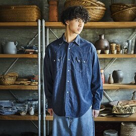 orslow オアスロウ 01-8124-81 デニムウエスタンシャツ DENIM WESTERN SHIRT