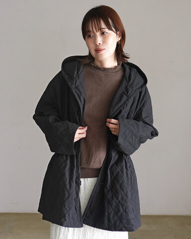 ORCIVAL|ウエストギャザーミドルレングスコート アウター GATHERED WAIST MIDDLE LENGTH COAT OR-A0826 SSA オーシバル オーチバル