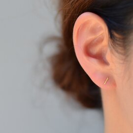 Kathleen Whitaker | Staple Earring  (short / long)
