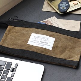 POST GENERAL｜WAXED CANVAS POUCH