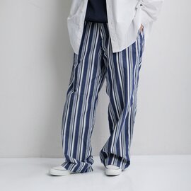 MASTER&Co.|コットンストライプ ドローストリングパンツ mc1672