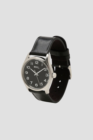 MHL.｜LEATHER STRAP WATCH