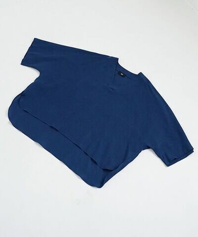 VUy｜VUy ヴウワイ pullover v shirt【BLUE】