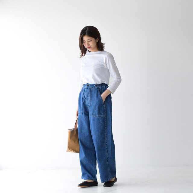モデル: 157cm /47kg
size:0(レディースフリー)