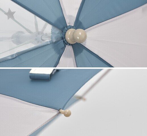 Ampersand｜バイカラー窓付き傘