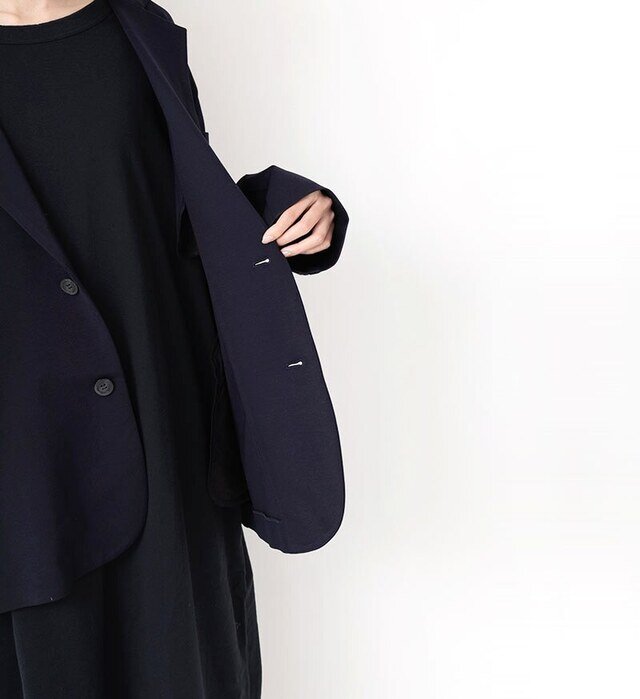 color : NAVY , model : 162cm