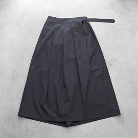 HUIS｜ラップスカートパンツ 遠州織物