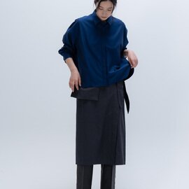 hatsutoki|kitchen サロンエプロン(チャコール)