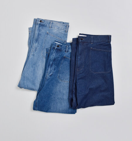 CLOTH ACROSS|コットン デニム ユーティリティ パンツ DENIM UTILITY PANTS ca26m03