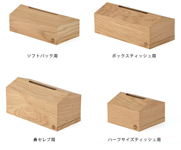 tente｜WOOD House Style Soft pack　ティッシュケース