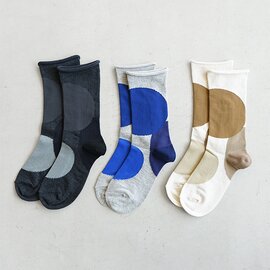 prit|サークルソックス レディース 靴下 ドット柄 靴下 p00562