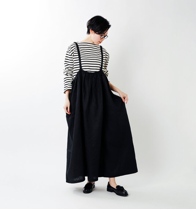 model saku:163cm / 43kg
color : black / size : 38