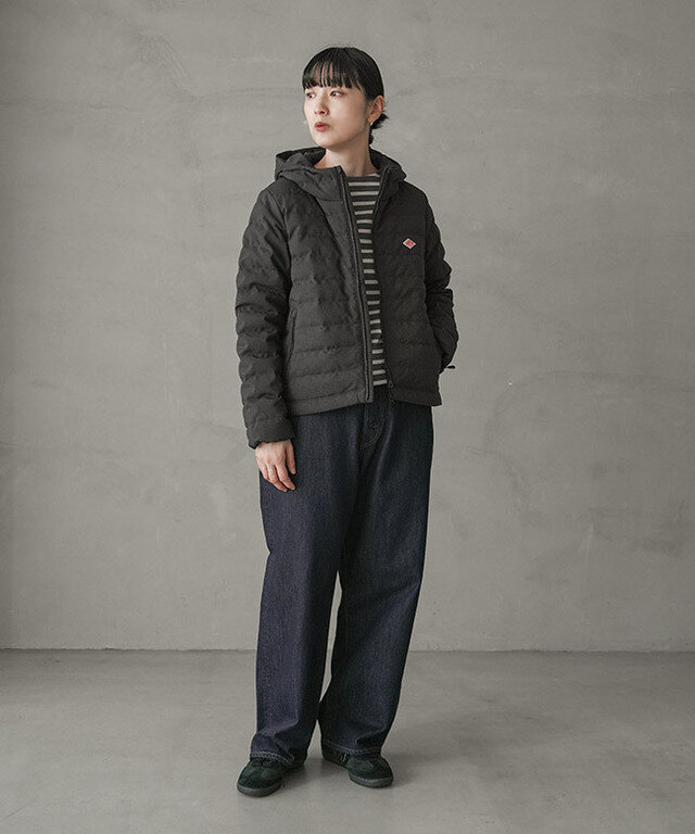 身長:165cm / カラー:080 CHARCOAL/着用サイズ:M