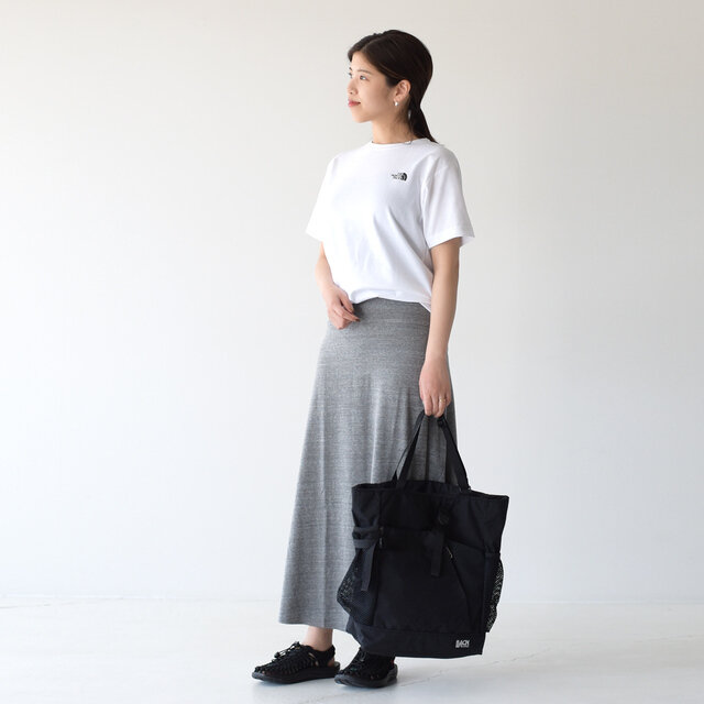 モデル: 157cm / 47kg
color:NT32038-ホワイト(W) / size:S(レディースフリー)