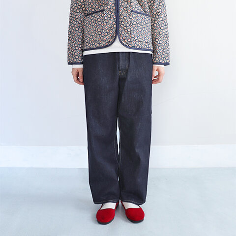 HATSKI|Wide Tapered Denim One Wash