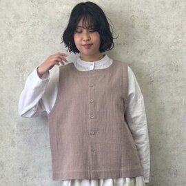 D*g*y|2WAYベスト 綿麻接結 D9874