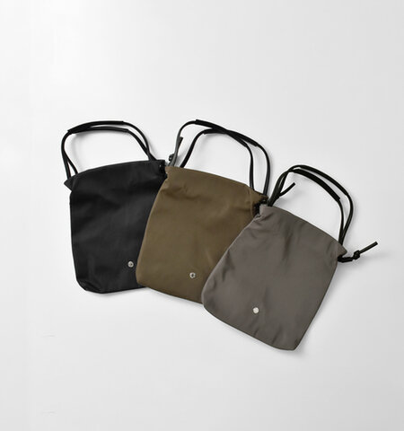ORCIVAL|ツイル ドローストリング ショルダーポーチ or-h0372llh-nk